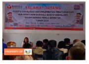 Pemilu Serentak 2024 Bawaslu Humbahas Lakukan Sosialisasi dan Implementasi Peraturan Bagi Stakeholder