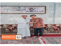 Wakil Bupati Humbahas Silahturahmi Kepada Tuan Syekh Ali Akbar Marbun di Medan