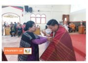 Oloan Paniaran  Nababan SH MH Hadiri Tahun Kesehatian HKBP Distrik III Humbang.