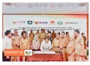 Pemkab Humbahas Hadiri Acara Penandatanganan Pakta Integritas Netralitas ASN di Medan