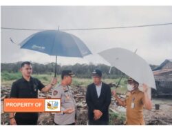 Bupati Bersama Kapolres Humbahas Tinjau Lokasi TSTH, Food Estate