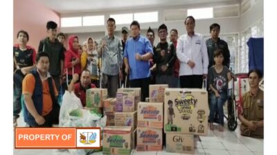 SMSI Kabupaten Bekasi Salurkan Bantuan Sosial Untuk Penyandang Disabilitas Korban Gempa Cianjur