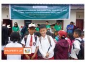 Peduli pendidikan anak karyawan PT.TPL galang dana untuk Sekolah Alam diwilayah sektor TPL.