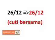 Negara Tidak Akan Bangkrut Jika 26 Desember Ditetapkan Cuti Bersama.