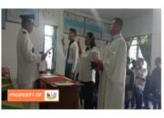 Pelantikan dan Pengambilan Sumpah  Perangkat Desa Sihonongan Kecamatan Paranginan