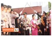 SERTIJAB  Kapolres Karawang  AKBP Aldi Subartono kepada AKBP Wirdhanto Hadicaksono,