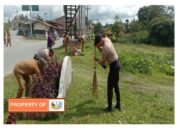 Sukseskan F1H2O Pemkab Humbahas Laksanakan Gotong royong Bersama TNI dan Polri