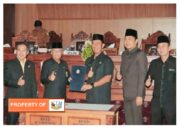 Rapat Paripurna DPRD Kota Lubuklinggau Dengan Agenda Program Pembentukan Peraturan Daerah Di Pimpin Langsung Oleh Ketua DPRD.