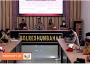 Polres Bersama  Pemkab Humbahas Gelar Rapat Antisipasi Virus PMK