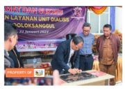 Dosmar Banjarnahor SE Resmikan Unit Dialisis RSUD Doloksanggul