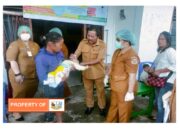 Pelaksanaan Posyandu dan Sub PIN POLIO di Desa Sihonongan didampingi Kepala desa Sihonongan