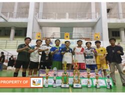 Perdana di Selenggarakan, PMII Batanghari Sukses Gelar Turnamen Futsal Cup