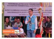 Dosmar Banjarnahor SE Resmikan Listrik Desa di Dusun Lae Hundulan Tarabintang