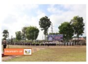 Kapolres Humbahas Pimpin Apel Gelar Pasukan Ops Keselamatan Toba – 2023