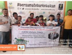 Sambut Idul Adha 1443 H DPN Gerakan Hati Anak Profesional (Gerhana Pro) Salurkan Kurban Ke Panti Anak Yatim Piatu Dan Kaum Dhuafa Di Jakarta Timur