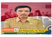 Ferry J. Sitorus Apresiasi Ormas Yang Melaporkan Keberadaannya di Kesbangpollinmas Humbahas