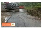 Jalan di Desa Sionom Hudon Parlilitan Longsor Butuh Perhatian Pemerintah