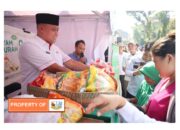 Operasi Pasar Ramadhan di Halaman Kantor Kecamatan Bekasi Utara dihadiri Pemkot Bekasi