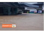 Rumah Warga Desa Pelajaran terendam Banjir Setinggi Satu Meter Akibat Luapan Air Sungai Lematang