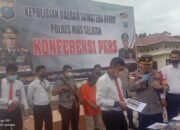 Kapolres Nisel Paparkan Motif Kasus Curanmor Melalui Konferensi Pers