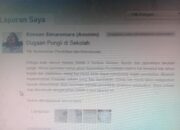 Terkait Dugaan Korupsi Di SMAN 2 Tamsel, Kini Di LAPOR