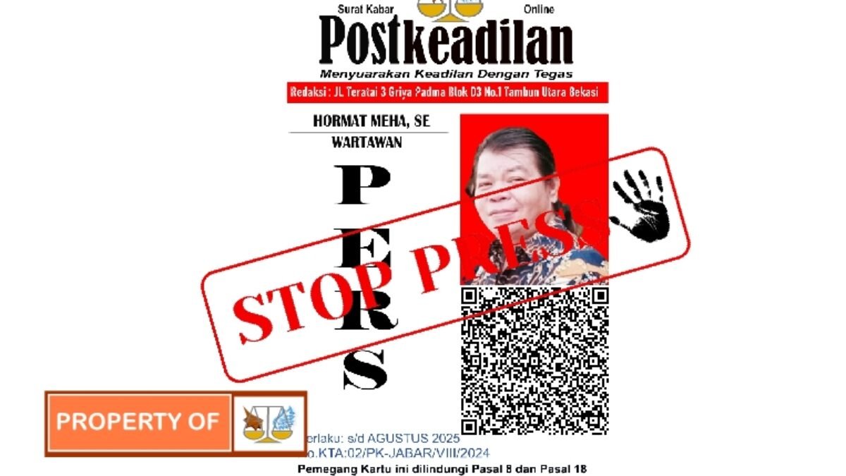 Stop Press Wartawan Liputan Jawa Barat