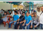 Jajaran ke Polisian Sektor Polsek Klari Polres Karawang Menyalurkan Enam Ekor Sapi Tersebut Asli  Murni Hasil Swadaya Dari Anggota