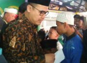 Ketua DPRD Kabupaten Bekasi Aria Dwi Nugraha Hadir Dalam Satu Acara Santunan Yatim Piatu