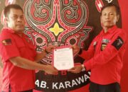 Dewan Pimpinan Cabang (DPC) Pemuda Batak Bersatu Memberikan mandat Kepada Pengurus PAC. Majalaya dan PAC karawang Timur