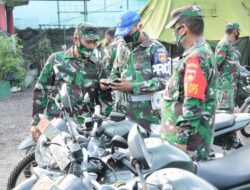 Pengecekan Berkala Kendaraan Dinas TNI Kodim 0713 Brebes