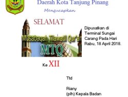 MTQ Ke XII Tanjung Pinang