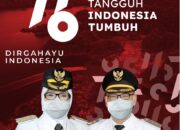 Bupati & Wakil Bupati Bogor Mengucapkan Dirgahayu RI ke 76
