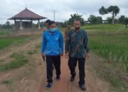 Waka II DPRD Kabupaten Batanghari Bersama Kadis Porapar Tinjau Potensi Agro Wisata di Muara Bulian