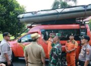Wali Kota Lubuk Linggau H SN Prana Putra Sohe Hadiri Gelar Pasukan Penanggulangan Bencana Di Mapolres Lubuk Linggau.