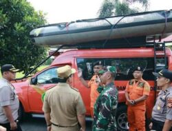 Wali Kota Lubuk Linggau H SN Prana Putra Sohe Hadiri Gelar Pasukan Penanggulangan Bencana Di Mapolres Lubuk Linggau.