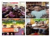 Warga Desa Mandi Angin Sambut Yulius Maulana Dan Ade Kurniawan Caleg PDIP Dapil 7 Provinsi Sumsel