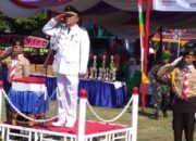 Camat Percut Sei Pimpin Upacara Peringatan HUT Kemerdekaan RI ke 74 Dengan Hikmat