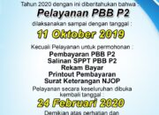 Pengumuman Pelayanan PBB P2