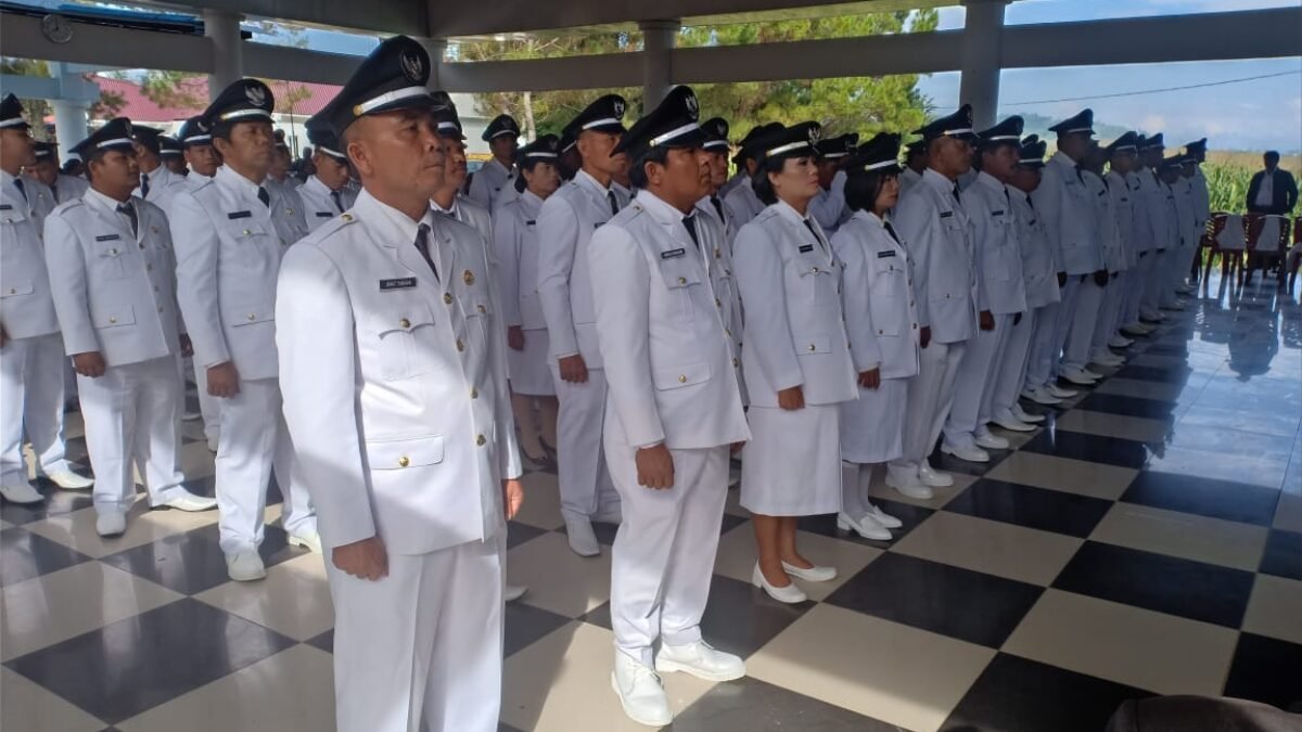 Pelantikan Kepala Desa Tobasa Diadakan Di Pendopo