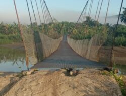 Masayarakat Kecewa , Janji Palsu Hilarius Duha Bangun Jembatan Gantung Eho di Desa Faomasi Hilisimaetano Omong-Kosong