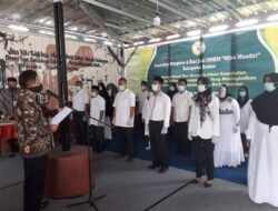 Dinas Koperasi Usaha Mikro dan Perdagangan Kabupaten Brebes Kukuhkan Kepengurusan UMKM 2020-2025.