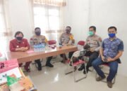 Kapolres Nisel lakukan patroli sebelum dilaksanakan rapat pleno tingkat kecamatan.