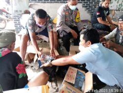 LSM Garda Patriot Bersatu Kabupaten Bekasi, Berikan Bantuan pada Korban Banjir di Desa Labansari