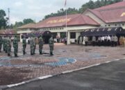 Polres Nisel Gelar Apel Pasukan Operasi Keselamatan Toba 2021.