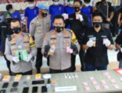 Polres Karawang Ringkus 45 Orang Pelaku Pengedar Narkoba