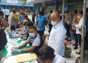 Kapolres labuhanbatu lakukan Pengecekan Pos PAM di Labura.