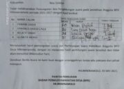 Dituding Rubah Hasil Pemenang BPD, Afentinus Dakhi Akan Tempuh Jalur Hukum