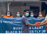 Bantuan Tambahan dari PT. TPL  pengadaan alat pengembangan larva dari lalat BSF (Magot) untuk Pakan Ternak