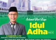 Wakil Ketua II DPRD Kabupaten Batanghari, Ucapkan Selamat Hari Raya Idul Adha 1442 Hijriah.