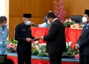 Sidang Paripurna Pembahasan Perubahan APBD 2021, Sekda Bacakan Pidato Nota Pengantar Bupati Pakpak Bharat